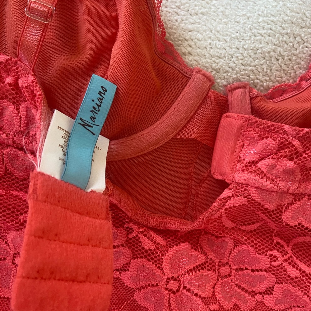 Marciano coral Floral Lace bustier - Picture 9 of 9